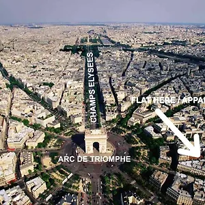  Apartamento Arc De Triomphe Francia